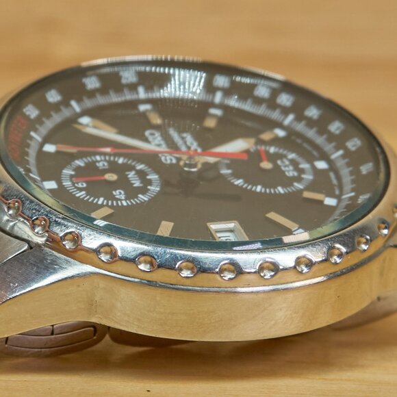 Vintage Seiko 7T94-0AH0 Chronograph Quartz Mens Watch - Picture 7 of 13